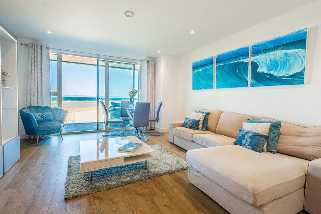 Luxury Beach Apartment Перранпорт Экстерьер фото
